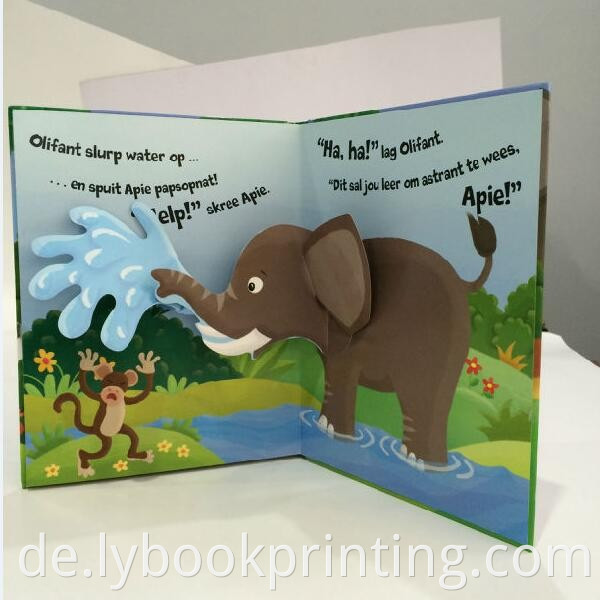 Hochwertiger Drucker professioneller Custom Pop -up 3D -Buch